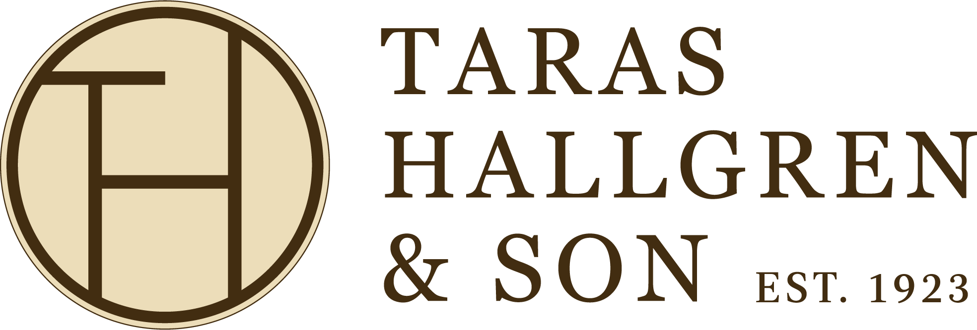 Taras hallgren & son logga